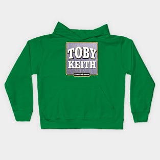 Toby Keith - Design Text Kids Hoodie